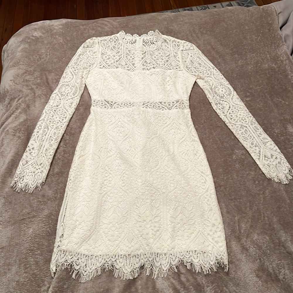 Lulus White Mini Dress